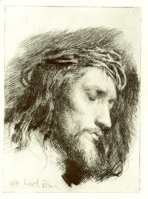 Carl Heinrich Bloch - Portrait of Christ