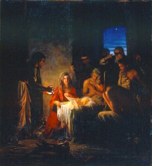 Carl Heinrich Bloch - The Birth of Christ
