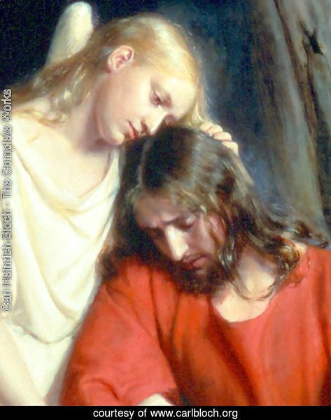 Christ at Gethsemane [detail #1]