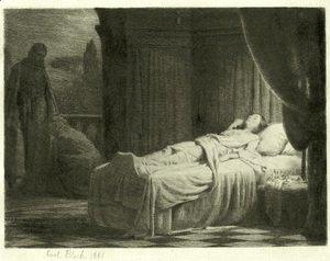 Carl Heinrich Bloch - Raising of the Daughter of Jairus