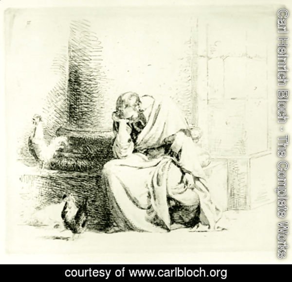 Carl Heinrich Bloch - Repentance of Peter